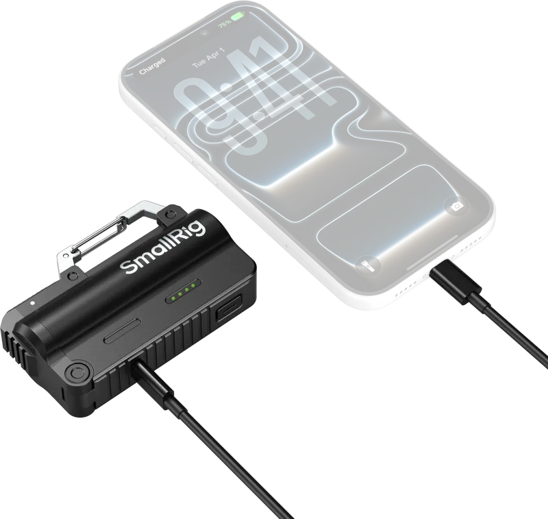 SmallRig 6090 5000mAh Battery and Charger Kit for 21700 Battery Black