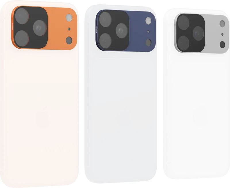 SmallRig 6063 Square UV Filter Kit for iPhone 17 Pro (Orange)