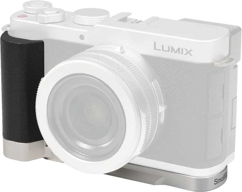 SmallRig 5701 L-Shaped Mount Plate Handle for Panasonic LUMIX L10 Silver