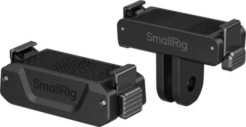 SmallRig 5918 Bidirectional QR Folding Adapter Support with 2-Prong Mount and 1/4"-20 Threaded hole