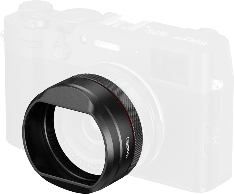 SmallRig 5848 Lens Hood for FUJIFILM X100VI / X100V (Black)