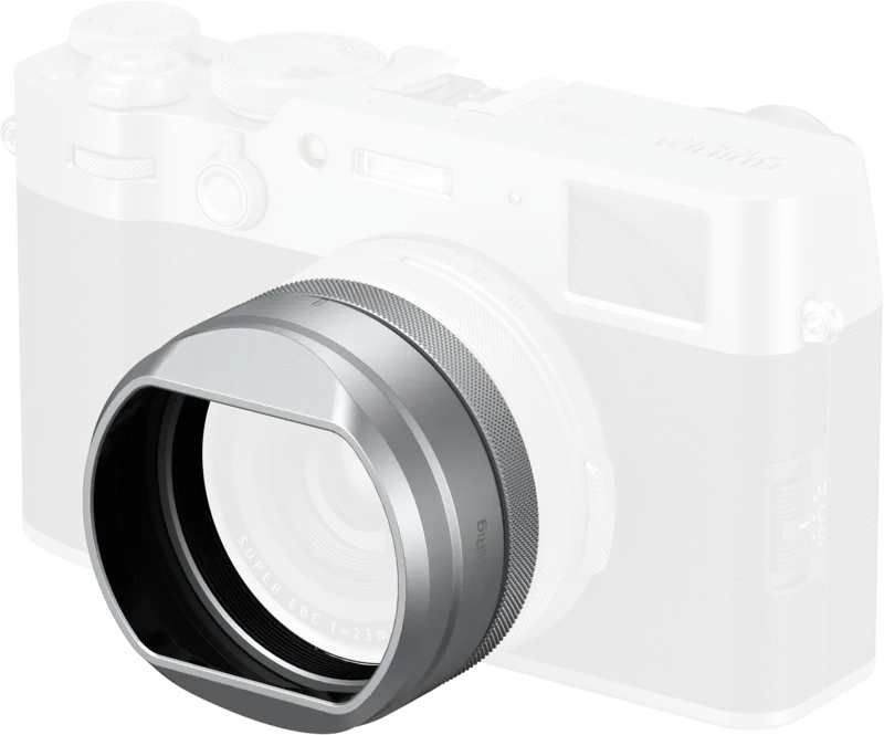 SmallRig 5849 Lens Hood for FUJIFILM X100VI / X100V (Silver)