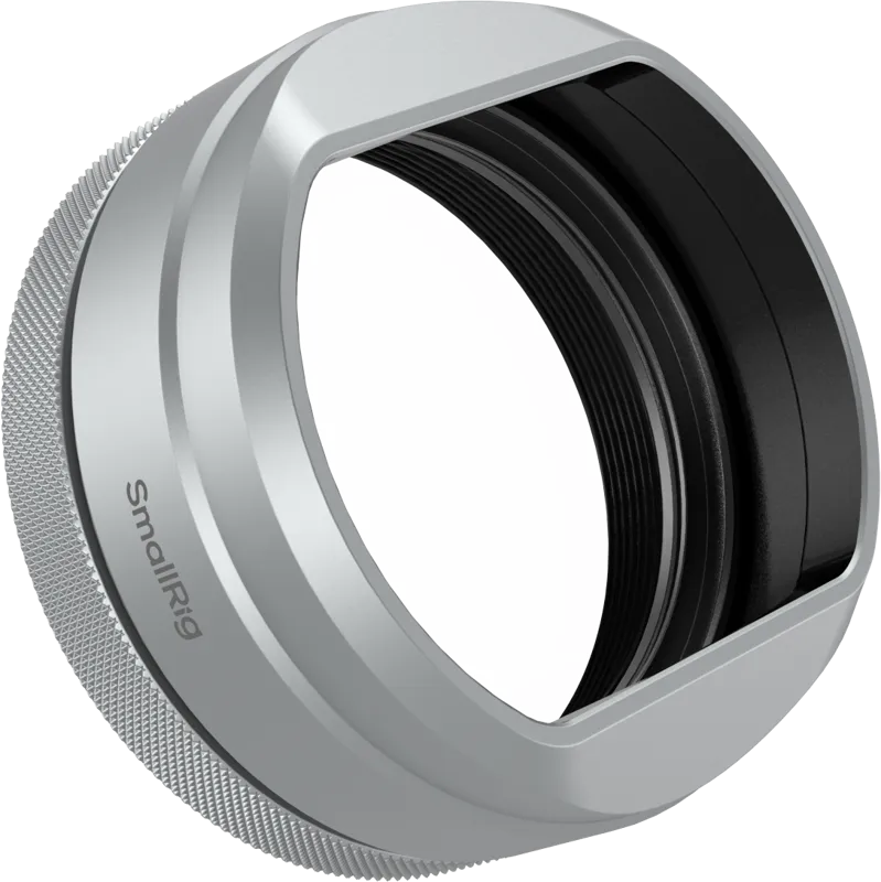 SmallRig 5851 UV Filter with Lens Hood Kit for FUJIFILM X100VI / X100V (Silver)