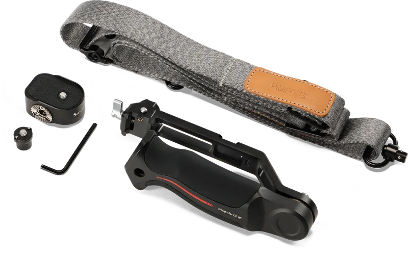 SmallRig 4383 Sling Handle with Weight-Reducing Shoulder Strap Kit for DJI RS 2, 3, 3Pro, 4, 4Pro