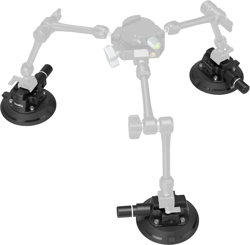 SmallRig 4122 Suction Cup 4" with camera mount