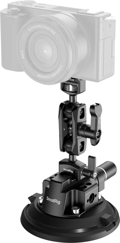 SmallRig 4236 4" Suction Cup Camera Mounting Support Kit for Vehicle Shooting