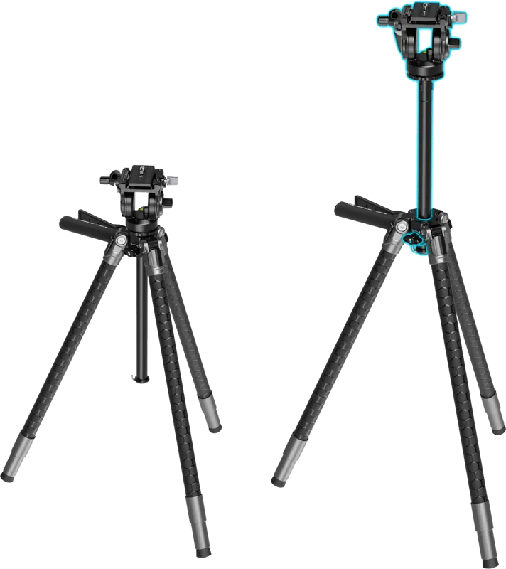 SmallRig 5305 x Potato Jet TRIBEX SE Hydraulic Tripod
