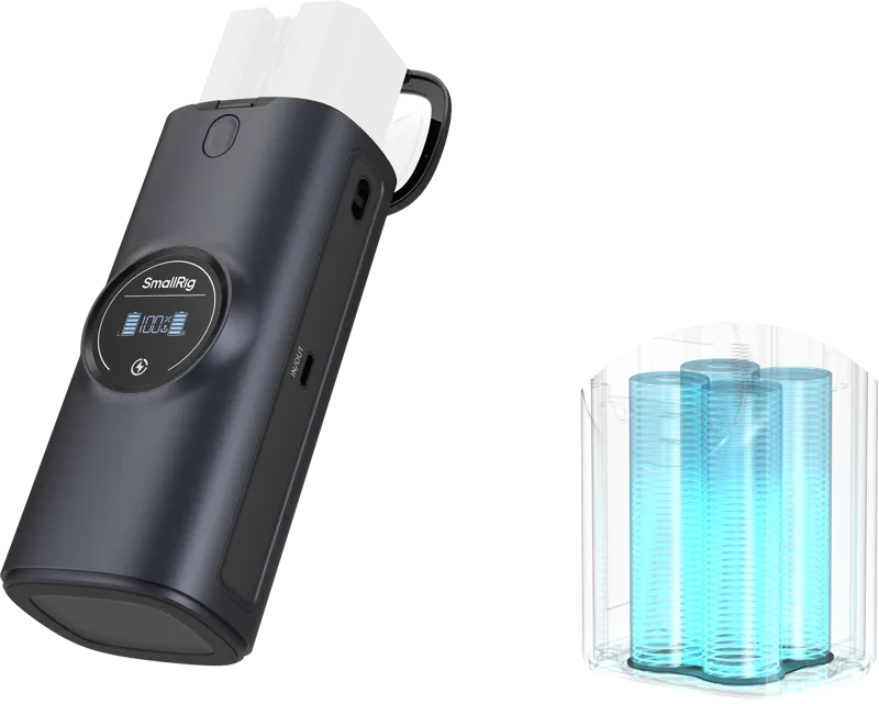 SmallRig 5109 Power Bank Charger Case Kit for Sony NP-FZ100 Camera Batteries