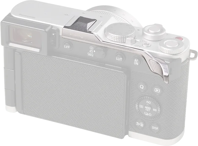 SmallRig 5703 Thumb Grip for Panasonic LUMIX L10 Silver