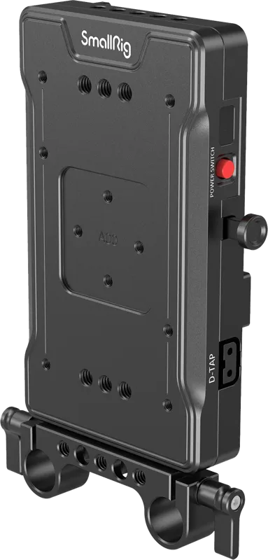 SmallRig 3203 Advanced V-Mount Battery Mount Plate with Dual 15mm Rod Clamp