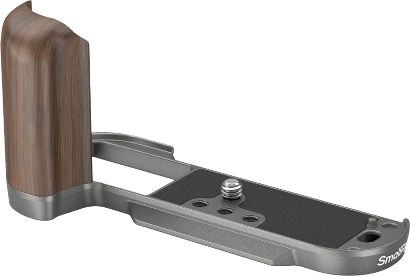 SmallRig 4736 Wooden L-Shape Grip for Fujifilm X-T50 Charcoal Silver