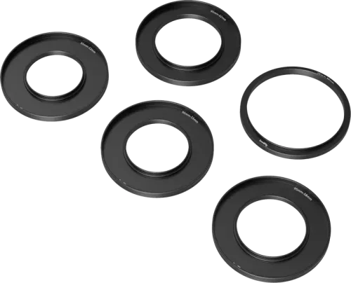 SmallRig 3383 Adapter Rings Kit (52, 55, 58, 62, 86mm) For Mini Matte Box