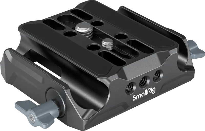 SmallRig 3357 Universal LWS Baseplate w dual 15mm Rod Clamp