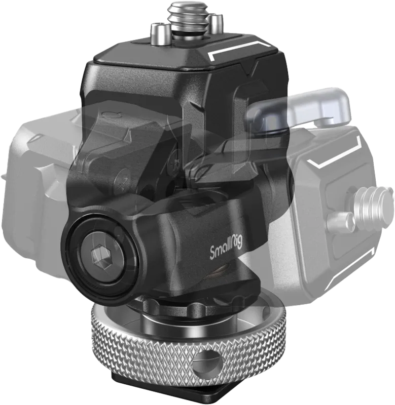 SmallRig 3514 Drop-in HawkLock Mini Quick Release Monitor Mount with Cold Shoe