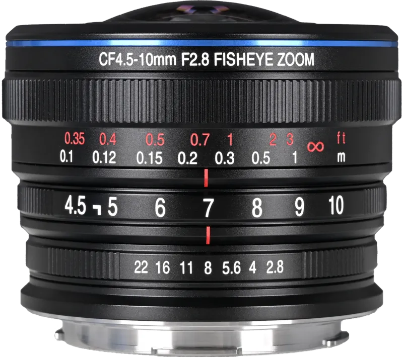 Laowa 4.5-10mm f/2.8 CF Zoom Fisheye Lens - L mount