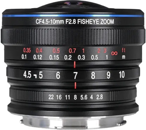 Laowa 4.5-10mm f/2.8 CF Zoom Fisheye Lens - L mount