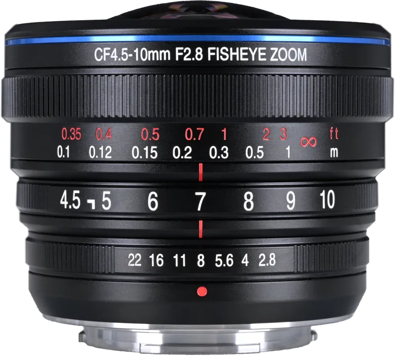 Laowa 4.5-10mm f/2.8 CF Zoom Fisheye Lens - Fuji X