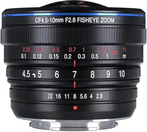 Laowa 4.5-10mm f/2.8 CF Zoom Fisheye Lens - Fuji X