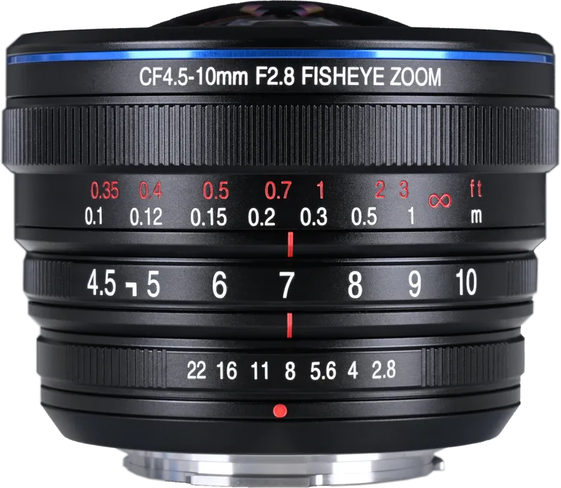 Laowa 4.5-10mm f/2.8 CF Zoom Fisheye Lens - MFT