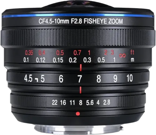 Laowa 4.5-10mm f/2.8 CF Zoom Fisheye Lens - MFT