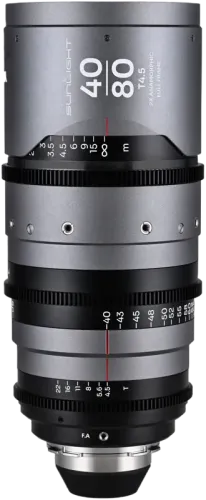 Laowa Sunlight 40-80mm T4.5 2x FF Anamorphic Zoom (Clear) Arri PL
