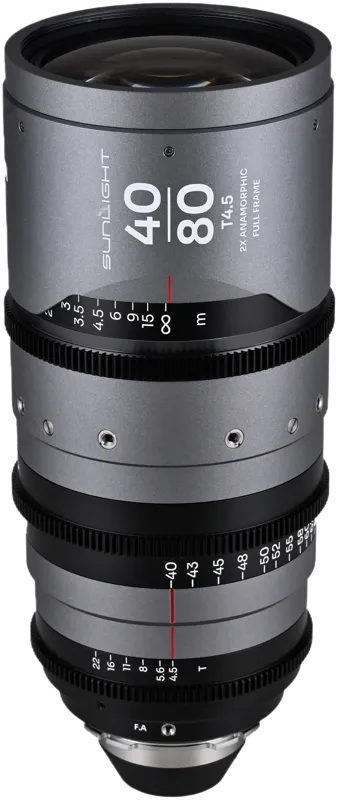 Laowa Sunlight 40-80mm T4.5 2x FF Anamorphic Zoom (Clear) Arri PL