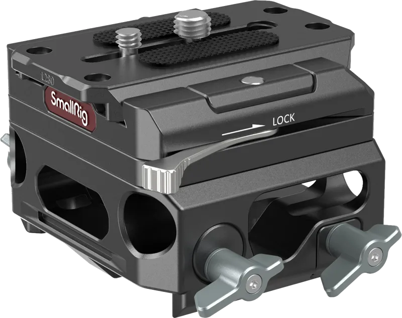 SmallRig 3067 Baseplate Lightweight with Dual 15mm Rod Clamp