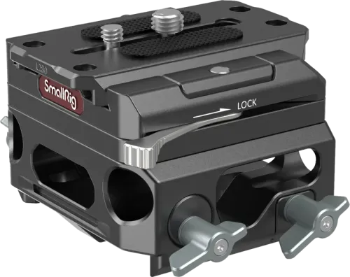 SmallRig 3067 Baseplate Lightweight with Dual 15mm Rod Clamp