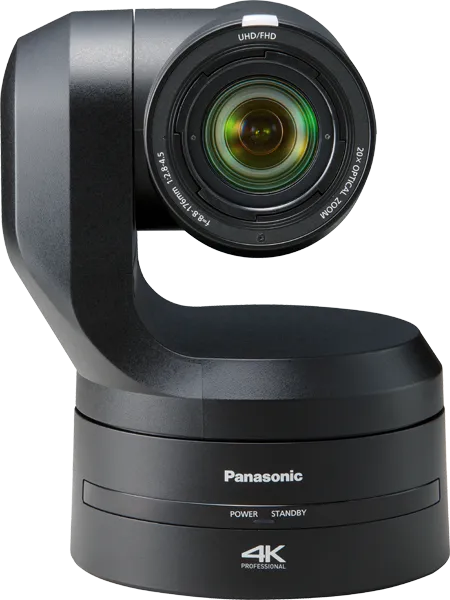 Panasonic AW-UE150AKEJ 4K Integrated PTZ Camera, Black