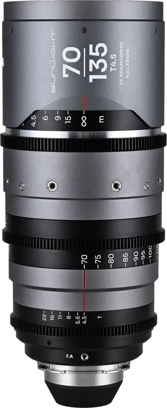 Laowa Sunlight 70-135mm T4.5 2x FF Anamorphic Zoom (Silver) Arri PL