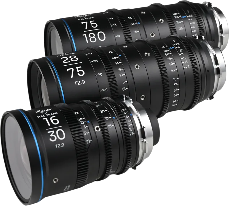 Laowa Ranger FF (16-30mm,28-75mm, 75-180mm) Cine Lens 3-Lens Bundle - Arri PL/Canon EF