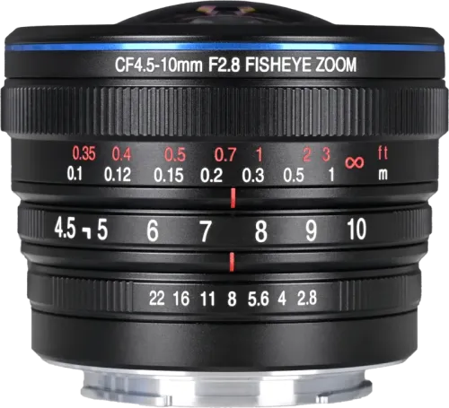 Laowa 4.5-10mm f/2.8 CF Zoom Fisheye Lens - Sony E