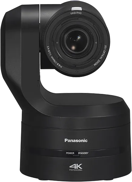 Panasonic AW-UE160KEJ9 4K Integrated PTZ Camera, Black