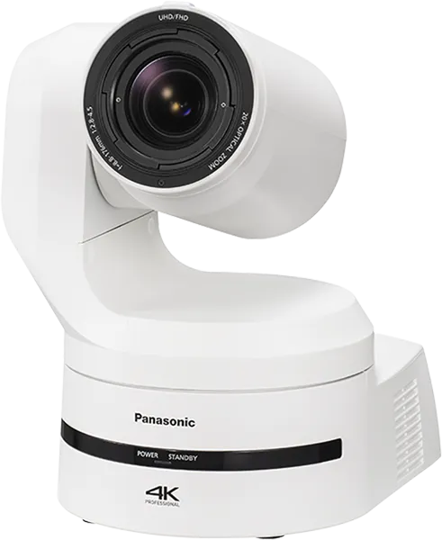Panasonic AW-UE160WEJ5 4K Integrated PTZ Camera, White