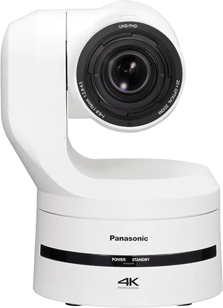 Panasonic AW-UE160WEJ5 4K Integrated PTZ Camera, White