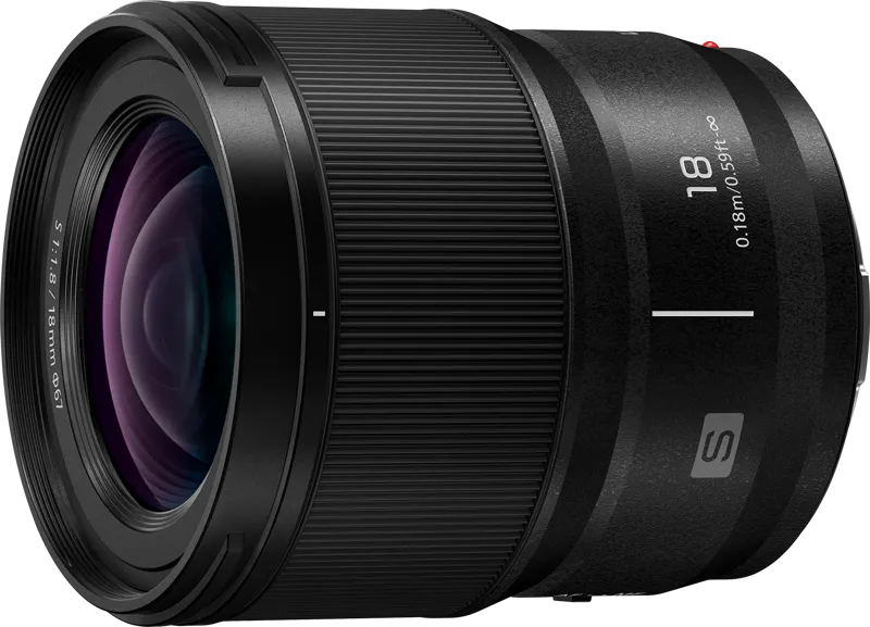 Panasonic Lumix S Lens 18mm F/1.8