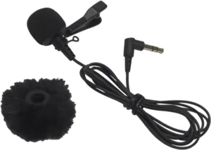 Hollyland Omnidirectional Lavalier Microphone (Black 1-Pack) for Lark Max 2
