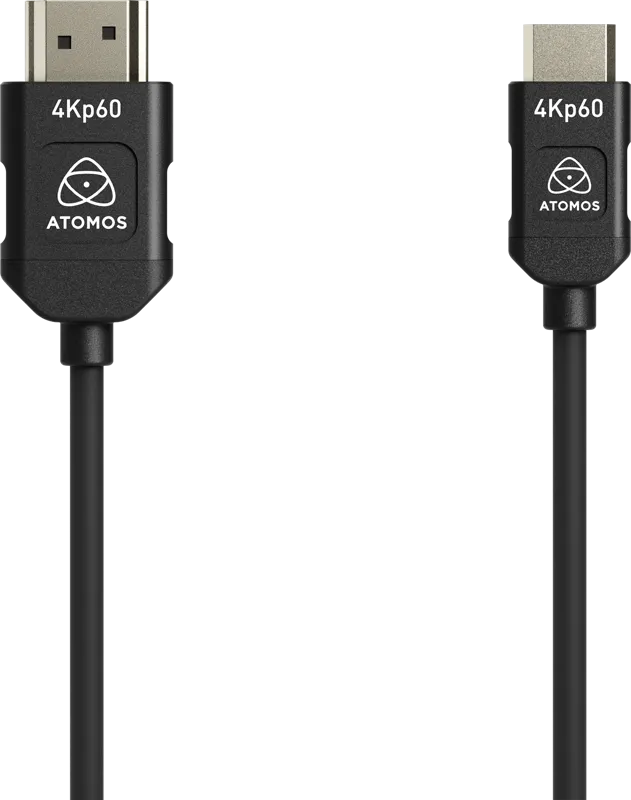 Atomos 4K60P HDMI Silicon Cable – Micro HDMI to Full-HDMI 45cm