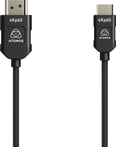 Atomos 4K60P HDMI Silicon Cable – Micro HDMI to Full-HDMI 45cm