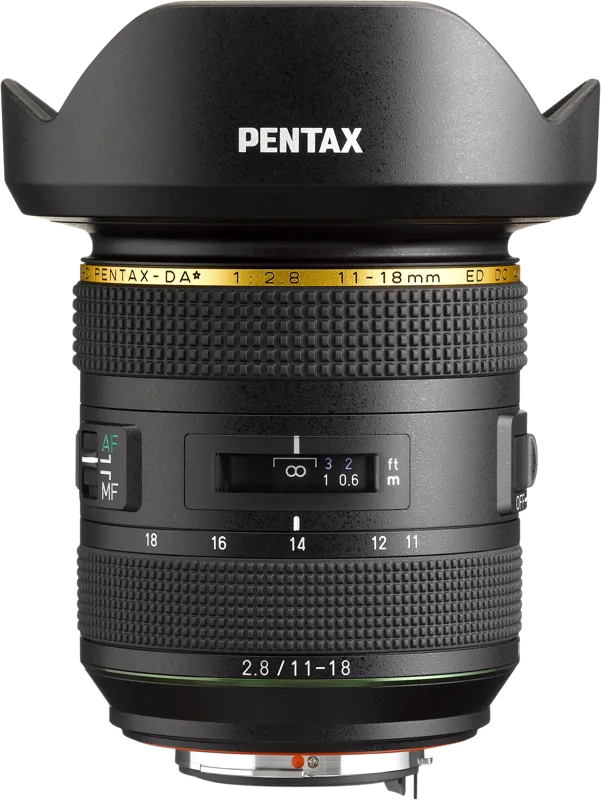 Pentax HD DA 11-18mm f/2.8 ED DC AW
