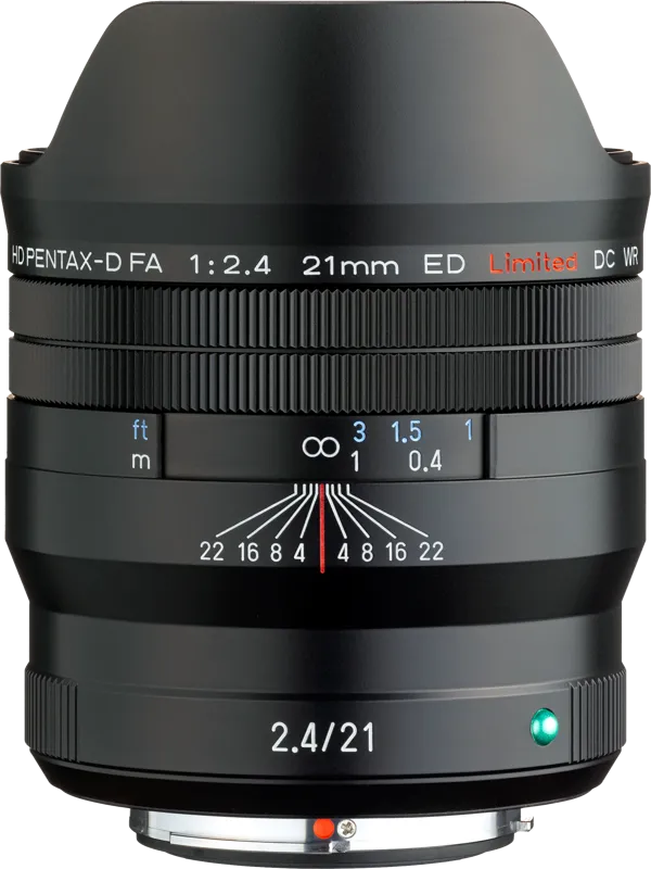Pentax HD D FA 21mm F/2.4 ED Limited DC WR Black