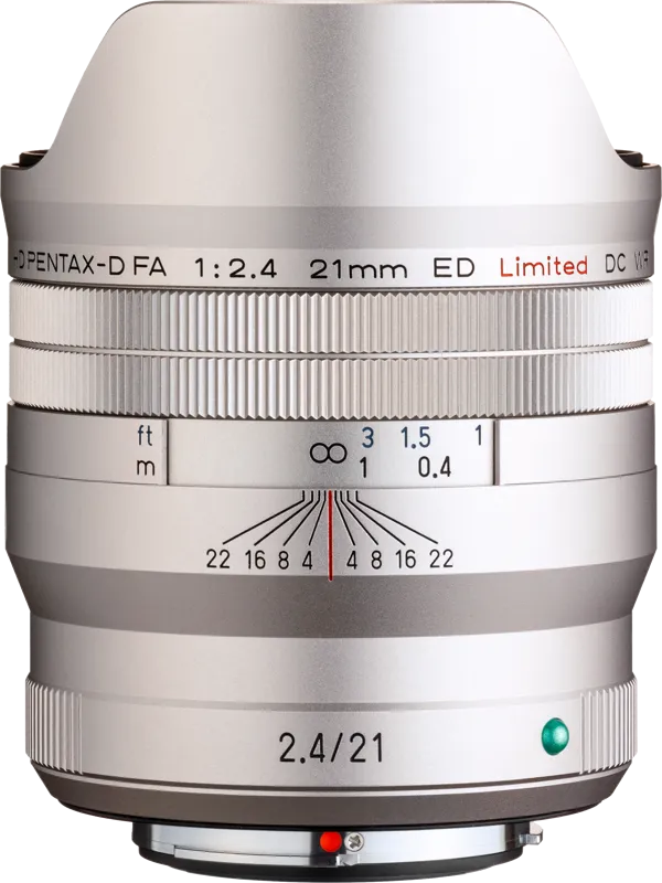Pentax HD D FA 21mm F/2.4 ED Limited DC WR Silver
