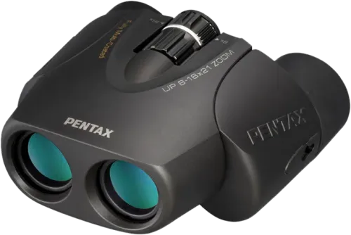 Pentax Binoculars UP 8-16x21 black w/case