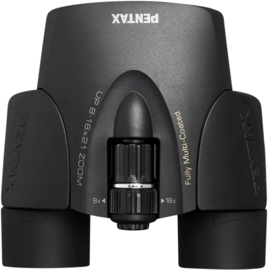 Pentax Binoculars UP 8-16x21 black w/case