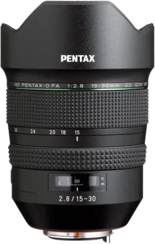 Pentax HD D FA 15-30mm f/2.8 ED SDM WR with Case