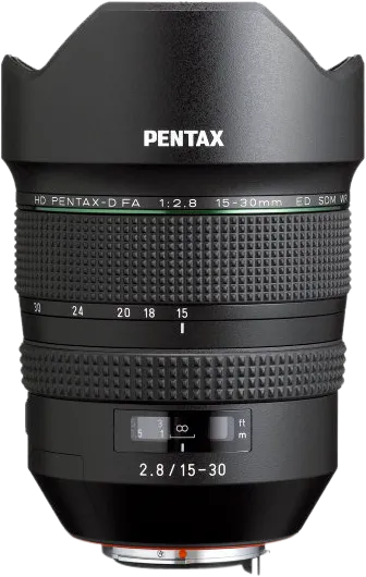 Pentax HD D FA 15-30mm f/2.8 ED SDM WR with Case
