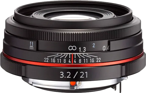 Pentax HD DA 21mm f/3.2 AL Limited Black