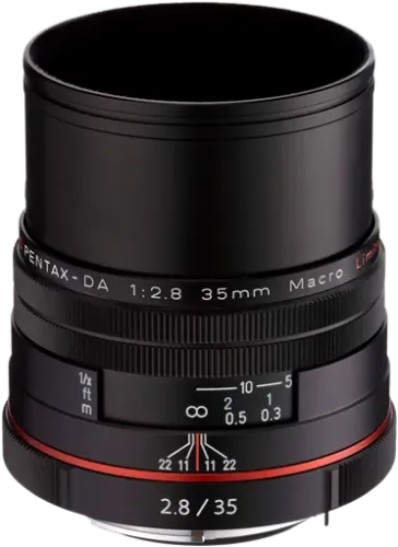 Pentax HD DA 35mm f/2.8 Macro Limited Black