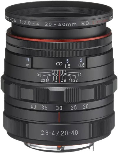 Pentax HD DA 20-40mm f/2.8-4.0 DC WR Pentax Black