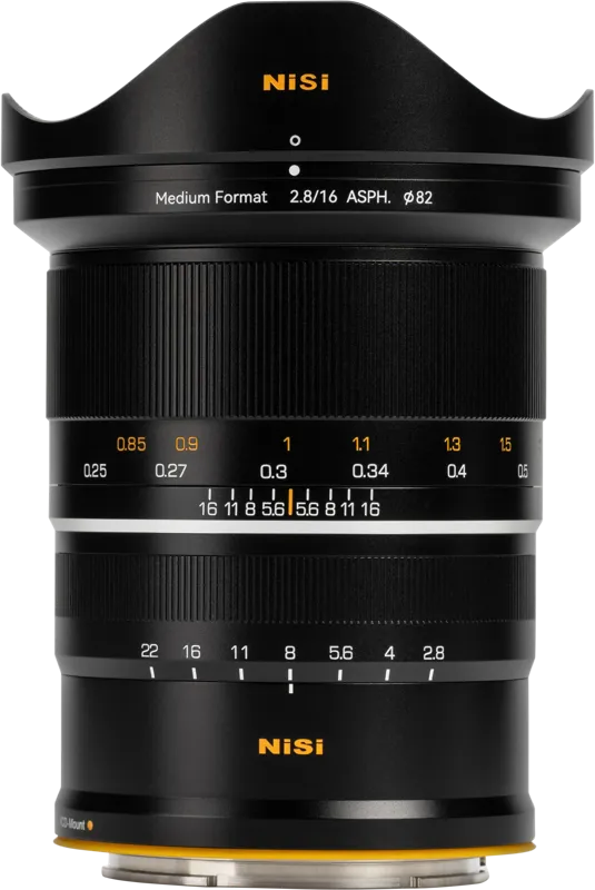 NiSi Lens 16mm F2.8 Asph XCD Mount